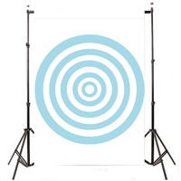 3x5FT bleu cercle photographie toile de fond Photo Studio fond