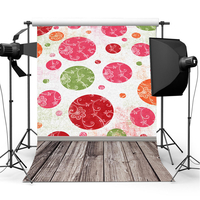 3x5FT vinyle Colorful fleur photographie toile de fond fond Studio Prop