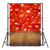 3x5FT vinyle Saint Valentin coeur rouge photographie toile de fond fond Studio Prop