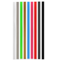 3x72 183x8 cm voiture camion SUV Racing Stripe vinyle Pin rayures autocollants