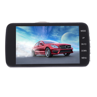 4 HD 1080P double objectif voiture de vision nocturne DVR caméra avant et arrière vidéo Dash Cam Recorder 170