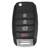 4 boutons à distance coque porte-clés pour KIA Sorento Soul Optima Carens