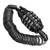 4 chiffres code antivol câble casque vélo moto télescopique Heavy Duty Anti vol