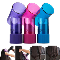 4 couleurs Vent Spin Curl Sèche-cheveux Curl