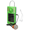 4-en-1 750lm Camping Light COB Work Light Panneau dalimentation solaire Fan Power Bank EDC Outdoor Travel
