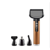 4 en 1 multifonctionnel électrique hommes rasoir rasoir ensemble nez cheveux barbe sourcils tondeuse rasage machine de r