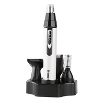 4 en 1 multifonctionnel rasoir électrique nez tondeuse à cheveux lavable kit de toilettage