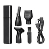 4 en 1 sans fil tondeuse poils USB charge oreille visage sourcil barbe épilation épilation tondeuses