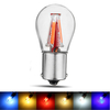 4-filament COB LED 1156 BAU15S PY21W LED clignotant feu arrière feu stop ampoule 6 couleurs pour voitures DC12-24V
