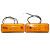 4 LED lampe témoin de marqueur de côté pour le camion de bus remorque camion caravane 12 ~ 24v e8