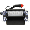 4 LED Voiture durgence pare-vent Sucker avertissement stroboscope lampe de poche