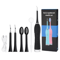 4 modes dissolvant de calcul électrique blanchiment des dents nettoyage dentaire grattoir tartre nettoyant pour dents