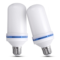 4 modes LED Ampoule feu scintillante à effet de flamme E27 Lampe décorative pour bar
