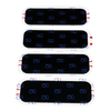 4 morceaux de hanches cuisses minces amincissant le patch délectrode de gel de ceinture de protection de machine