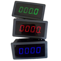 4 numérique LED tachymètre RPM jauge de mesure de vitesse avec capteur de proximité Hall NPN