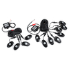 4 Pcs / 8 Pcs RGB LED Rock Lights Atmosphere Lampe Sans Fil Bluetooth Musique Pour Jeep SUV Offroad