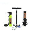4 Pcs / ensemble S500 700 ml Équipement de Réservoir de Plongée Cylindre de Plongée Plongée sous-marine Sac Doxygèn