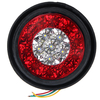 4 Pcs 24 V 16 LEDs Clignotants De Voiture Lumières Darrêt De Frein Feux Arrière Étanche Rond Pour Camion Remorque C