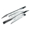 4 Pcs ABS Clip De Porte Latérale En Chrome Panneau De Moulage De Voiture Baguette De Garniture Pour Toyota RAV4 2019 202