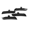 4 Pcs Avant Arrière Fumé LED Side Marker Lumières Feuille Plaque Indicateur pour Chevy Camaro 2016-2018