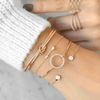 4 Pcs Bracelet Avec Un Bracelet Doux Réglable Ouvert Bracelet Réglable Pour Les Femmes