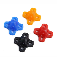 4 PCS GEPRC Trucs damortissement en TPU imprimés en 3D pour moteur 16x16 sans balais,  kit de châssis Mark2 / Mark4