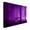 4 Taille Ange Dans Les Bois Violet Peintures Sur Toile Mur Art Imprimer Photos Décorations Sans Cadre