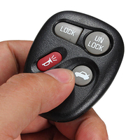 4 touche entrée sans clé à distance clavier cas fob coquille de clicker pour GM