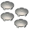 4 x 68mm plastique chromé couvercle du cache-moyeu de roue pour bmw e52 e60 e51 e63 e65 e66