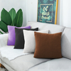 40 * 40 cm taie doreiller à carreaux velours épaississement housse de coussin décoration de la maison canapé-lit ta