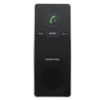4.0 Kit mains-libres de voiture sans fil Bluetooth Haut-parleur téléphone Magnétique pare-soleil