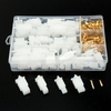 40 Kits Autos Voiture Motocyclette Électrique 2.8 mm 2 3 4 6 Broches Fi Connecteur Terminal du Connecteur