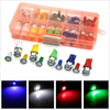 40 Pcs 12 V Voiture Moto T5 T10 LED Tableau de bord Cluster Dash Lampe Ampoules Mixtes
