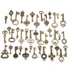 40 Pcs Antique Vtg Old Look Orné Touches Squelette Lot Pendentif Coeur Fantaisie