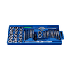 40 pièces clé à taraud métrique et matrice Pro ensemble M3-M12 écrou boulon alliage métal outils à main