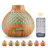 400 ml Mini humidificateur bois Grain arôme diffuseur dhuile essentielle USB ultrasonique lisse brouillard brumisat