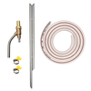 4000PSI Kits de sableuse pour nettoyeur haute pression Fixation de pistolets de buse de sablage 1/4 pouce Connexion rapi