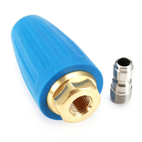 4000PSI Turbo Buse 276BAR Brosse Turbo Turbissante à la Turbine à Pression avec 1/4 pouce Quick Plug