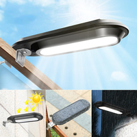 400LM LED Réverbère solaire PIR Motion Garden Road Lampe extérieure étanche
