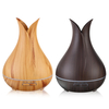 400lML mode de temps de grain de bois électrique humidificateur à brume fraîche diffuseur dhuile essentielle d