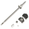 400mm sfu1605 vis à billes avec des supports BK12 de BF12 et 6.35x10mm coupleur pour cnc