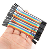 400pcs 10cm femelle à femelle Jumper câble Dupont pour