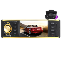 4019B 4, 1 pouces 1Din WINCE Autoradio Stéréo Auto MP5 Player Bluetooth FM AUX USB Radio Support Wheel Control 12V