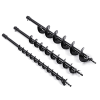 40/60 / 100mm x 800mm Perceuse-mèche de foret à vis sans fin pour outil de jardin de pelle à trou pour poste dessen
