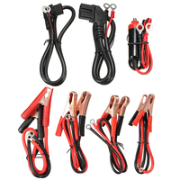 40A 50A 60A 100A Rouge + Noir 40-70mm Crocodile Car Caravan Van Batterie Pinces de test