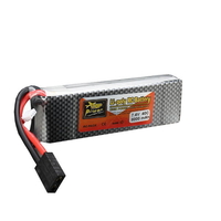 40c lipo batterie trx avec alarme batterie pour traxxas 2S Puissance zéro 7.4v 8000mah