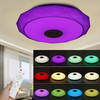 40CM Bluetooth WiFi APP LED Plafonnier RGB Musique Haut-Parleur Lampe Dimmable + Télécommande