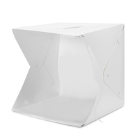 40cm Led Light Mini Portable Photo Studio Softbox Tir Tente Petit Pliable Softbox Kit Lightbox Soft Box