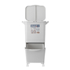 40L Grandes Doubles Couches Poubelles Poubelles Cuisine Stockage Vertical Poubelles De Tri Des Déchets Avec Roue Porte-S