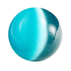40mm bleu oeil de chat opale cristal de quartz naturel guérison à la main boule de pierre décorations de sphère